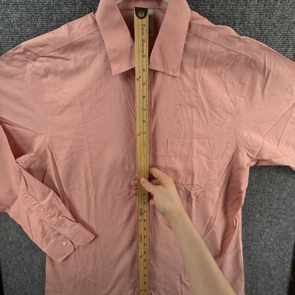 Brooks Brothers Cotton Striped Spread Pink Regent Stretch Non-Iron 16.5 36 Shirt - Picture 3 of 15